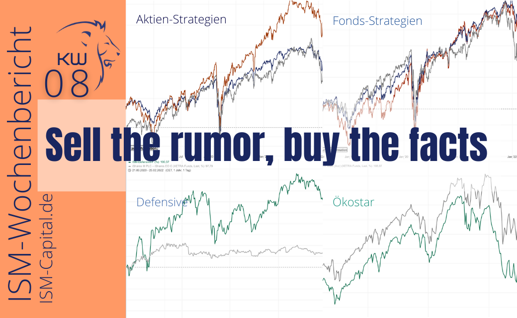 Sell the rumor, buy the facts